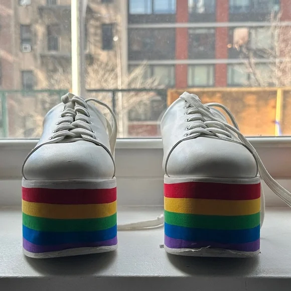 Pure Taste My Rainbow Platform Sneakers - Picture 7 of 11